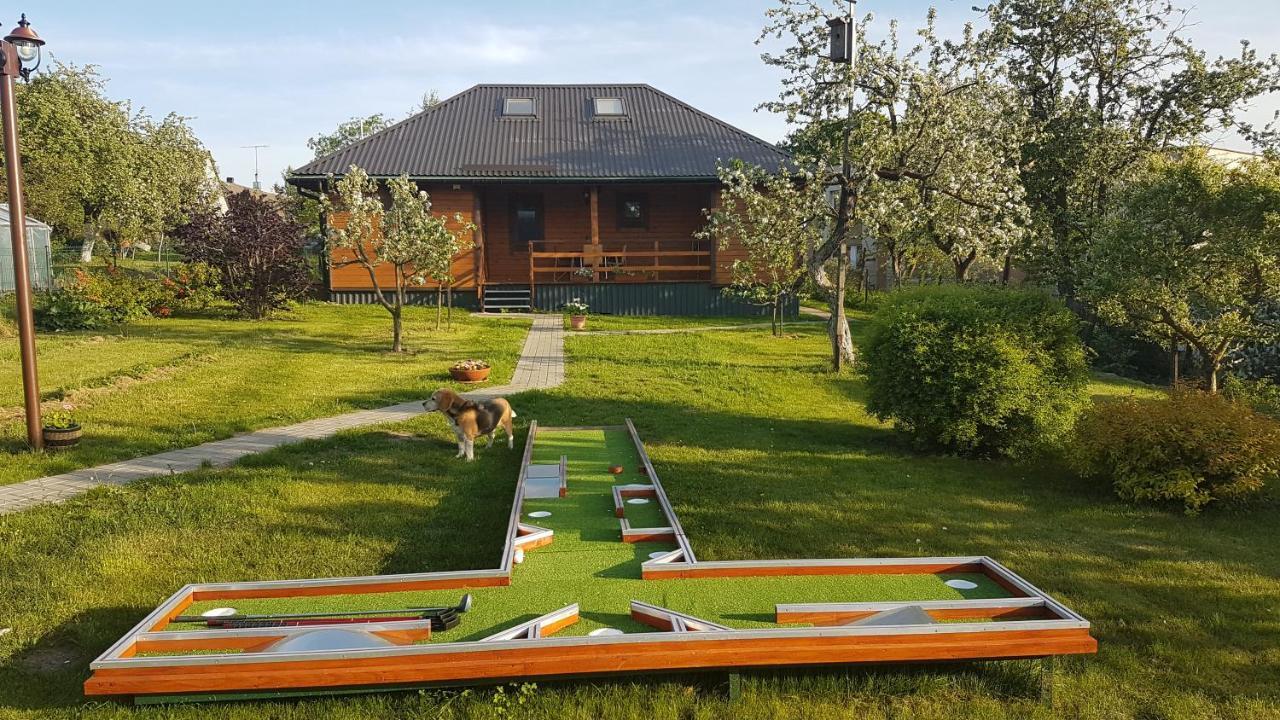 Villa Vasarnamis Zarasuose Zarasai Exterior foto